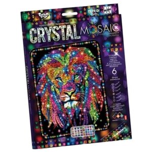 Danko Toys Набор алмазной вышивки Crystal Mosaic Лев (CRM-01-04)