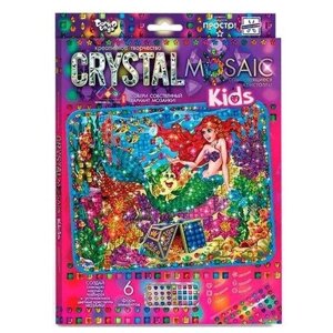 Danko Toys Набор алмазной вышивки Crystal Mosaic Русалочка (CRMk-01-05)