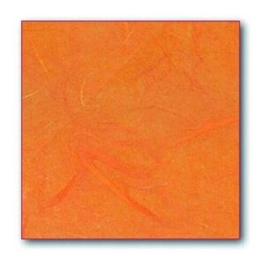 Декупажная карта, оранжевая, на рисовой бумаге, 70 х 100 см, 1 шт.