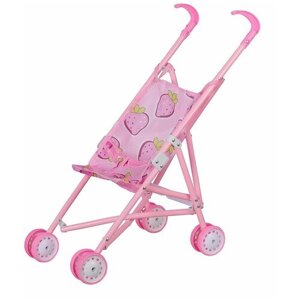 Детская игрушечная прогулочная коляска - трость для кукол 36х24х53см