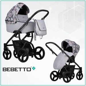 Детская коляска 2 в 1 Bebetto Murano TEX 04_CZM