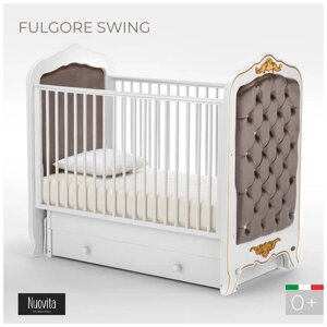 Детская кровать Nuovita Fulgore swing поперечный (Bianco/Белый)