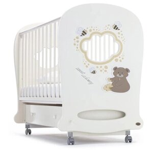 Детская кровать Nuovita Stanzione Honey Bear swing (Vaniglia / Ваниль)