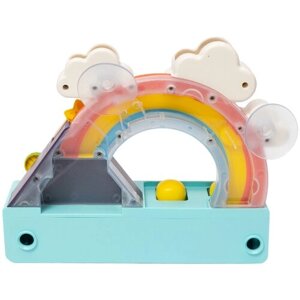 Детская, развивающая, интерактивная игрушка для ванной на присосках "купание утят" предмета, конструктор