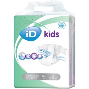 Детские подгузники iD Kids XL 15-30 кг 30 шт