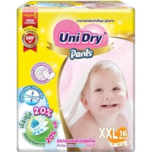 Детские подгузники-трусики UniDry Super Dry, XXL, 15-25 кг