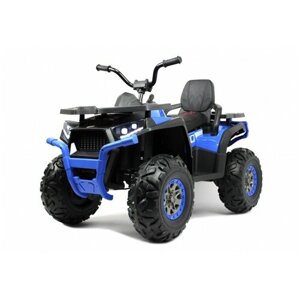 Детский электроквадроцикл RiverToys H999HH 4WD, синий