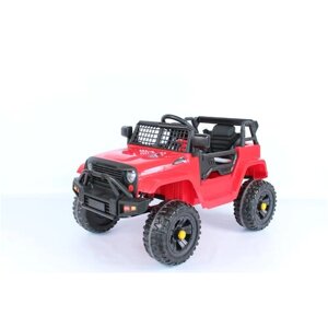 Детский электромобиль Jeep Wrangler mini (B22) 12V красный