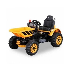 Детский электромобиль трактор на аккумуляторе - JS328C-Yellow