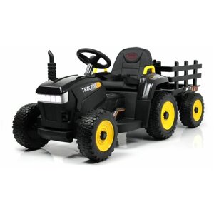 Детский электромобиль-трактор RiverToys H888HH Чёрный