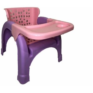 Детский комплект столик-стульчик для кормления