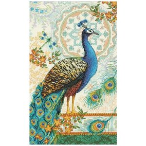 Dimensions Набор для вышивания крестиком Royal Peacock 22,8 х 38,1 см (35339)