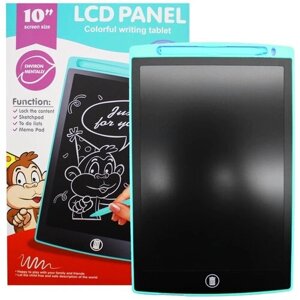 Электронный графический LCD планшет для рисования со стилусом 10 дюймов