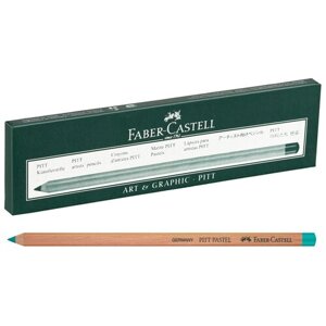 Faber-Castell Пастельный карандаш Pitt Pastel, 6 шт. 156 кобальтовая зелень