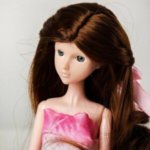 Friendstyle Волосы для кукол «Волнистые с хвостиком» размер маленький, цвет 6
