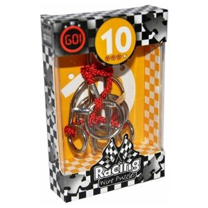 Головоломка Eureka 3D Puzzle Racing Wire Puzzles 10 сложность 3 (473280) серый