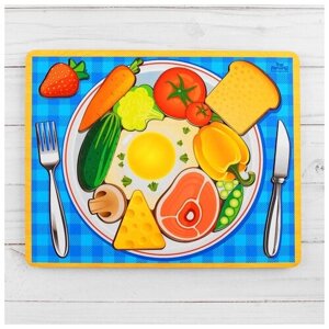 Головоломка логическая «Завтрак» 20х25 см