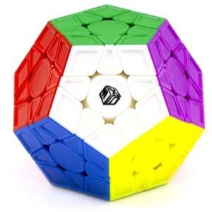 Головоломка QiYi MoFangGe X-Man Galaxy Megaminx V2 L цветной