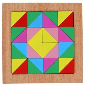 Головоломка «Строй фигуры и узоры», треугольники