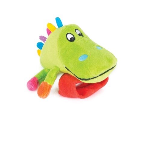 Happy Snail Игрушка-погремушка на ручку Крокодил Кроко арт. 14HSB04CR с рождения