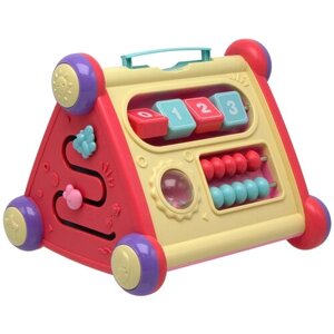ХэппиЛенд. Многофункциональная развивающая игрушка Сортер Bambini, свет/звук, русифицированная упаковка
