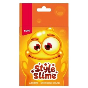 Химические опыты Style Slime "Жёлтый"