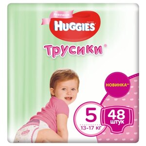Huggies Трусики для девочек р. 5 12-17 кг, 15 шт