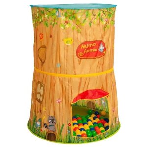 Игровой домик Sevillababy Лесной домик Мимо, 100 шаров 6см, цветная коробка