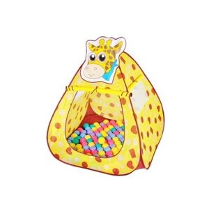 Игровой домик Sevillababy Жираф, 100 шаров 7см, цветная коробка