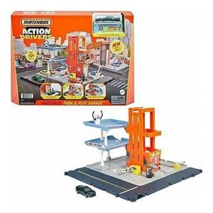 Игровой набор Matchbox Action Drivers Park & Play Garage (HBL60)