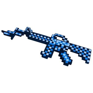 Игрушка Автомат Pixel Crew M16, 62 см, синий