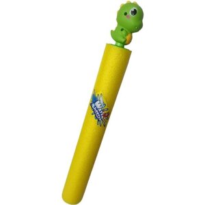 Игрушка детская Пушка помповая - брызгалка 43 см желтая