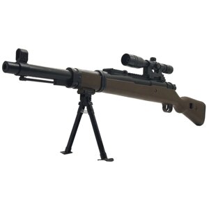 Игрушка детская Винтовка "Меткий снайпер"Лазерный прицел/500 пулек/101 см.