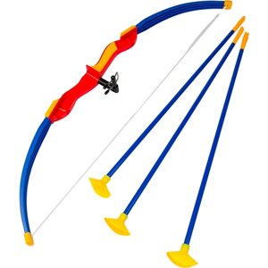 Игрушка лук для стрельбы детский со стрелами на присосках, 950-1