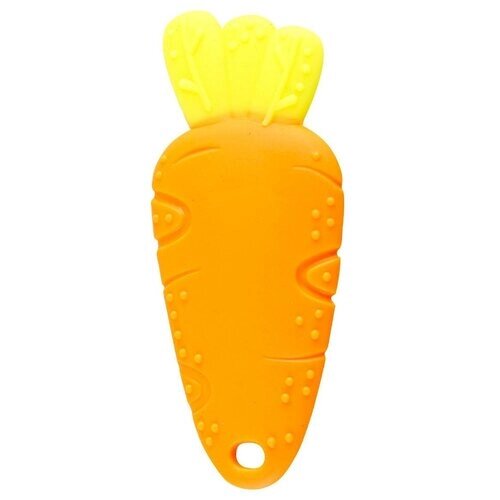 Игрушка прорезыватель "Морковь для малыша"6,5 см, силикон) (MIO0302-107)