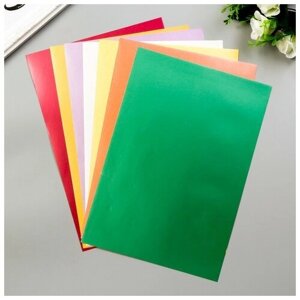 Издательство: Апплика Цветная самоклеющаяся перламутровая бумага А4 ,8 цветов