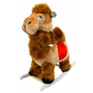 Качалка детская мягкая игрушка для детей Верблюд каталка