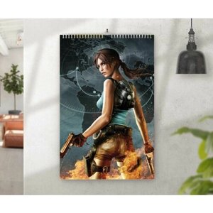 Календарь перекидной Расхитительница гробниц, Tomb Raider №17, А3