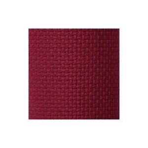 Канва в упаковке Charles Craft Aida 14, размер 30,5 х 45,7 см, цвет красный (red)