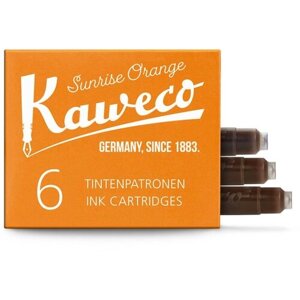 Картридж для перьевой ручки Kaweco Ink Cartridges 6-Pack (6 шт.) 10000998 оранжевый
