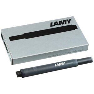 Картридж для перьевой ручки Lamy T10 (5 шт.) черный