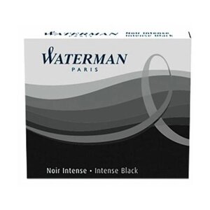 Картридж для перьевой ручки Waterman S01109 (6 шт.) черный
