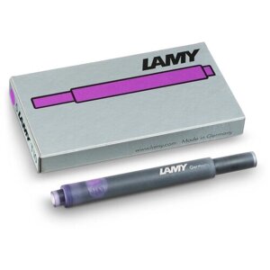 Картриджи LAMY T10 для перьевой ручки, 5 шт. уп, фиолетовый