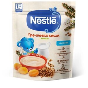 Каша Nestlé Молочная гречневая с курагой для продолжения прикорма Nestlé 200г