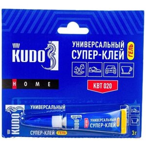 Клей Цианоакрилатный Kudo Универсальный Супер-Клей Гель Kudo 3 Г Kudo Kbt-020 Kudo арт. KBT-020