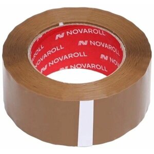 Клейкая лента упаковочная "NovaRoll" темный, 50х150, 12 шт