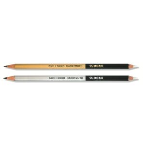 KOH-I-NOOR Набор чернографитных карандашей Sudoku 1350 2В, 36 штук (1350036001TD)