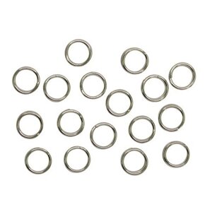 Кольцо соединительное двойное "СМ-1025", цвет: серебро, 0,6 мм, 50 грамм, арт. 1515032