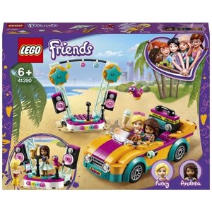 Конструктор LEGO Friends 41390 Машина со сценой Андреа