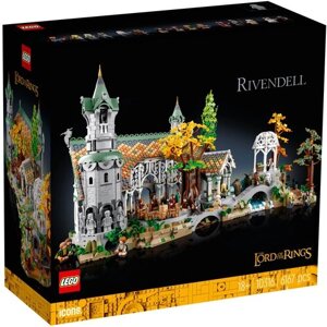 Конструктор LEGO Icons 10316 The Lord of the Rings: RIVENDELL / лего Властелин Колец: Ривенделл